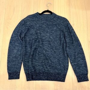 Vintage Blue Crew Neck Sweater